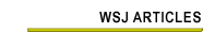 Wall Street Journal Articles
